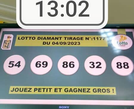 Resultats – LOTTO ou LOTO TOGO: DIAMANT, BENZ, KADOO, .